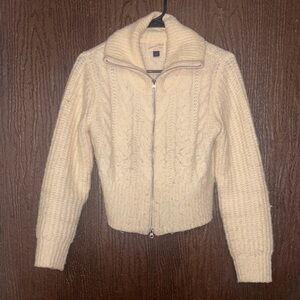 Universal Thread Cream Cowl Neck Sweater